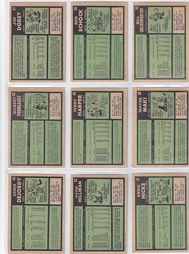 1971-72 O-Pee-Chee Complete Set + Booklets