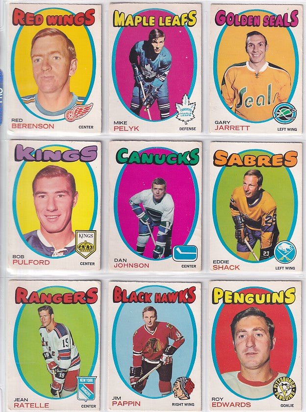 1971-72 O-Pee-Chee Complete Set + Booklets