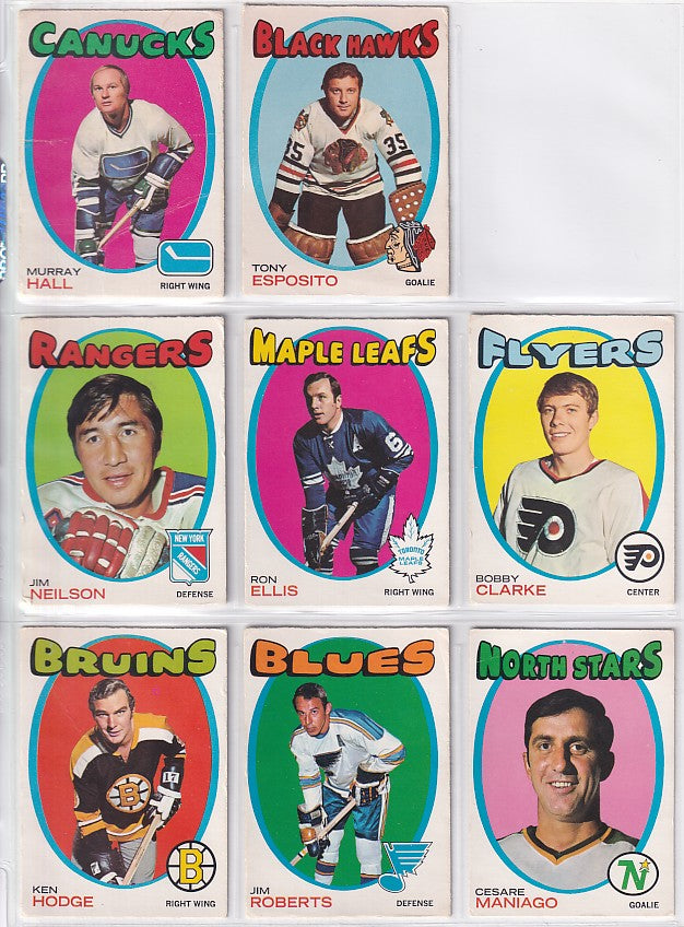 1971-72 O-Pee-Chee Complete Set + Booklets