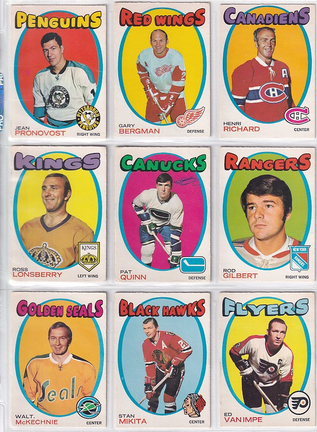 1971-72 O-Pee-Chee Complete Set + Booklets