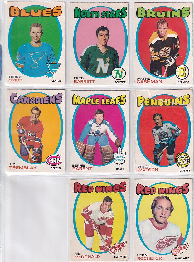 1971-72 O-Pee-Chee Complete Set + Booklets