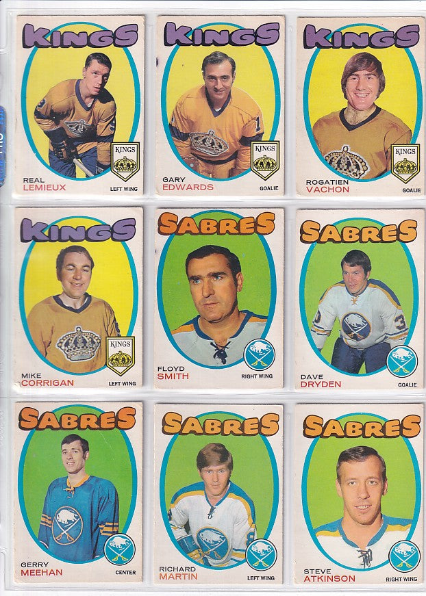1971-72 O-Pee-Chee Complete Set + Booklets