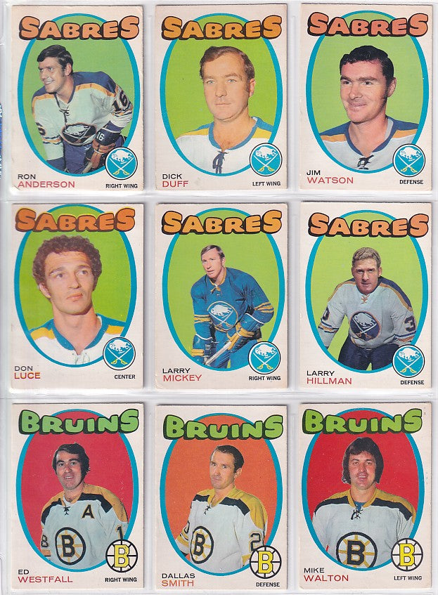1971-72 O-Pee-Chee Complete Set + Booklets