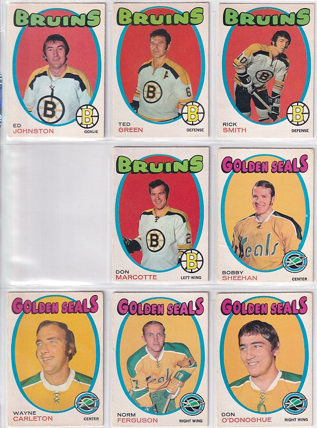 1971-72 O-Pee-Chee Complete Set + Booklets