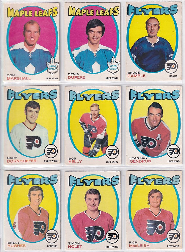 1971-72 O-Pee-Chee Complete Set + Booklets