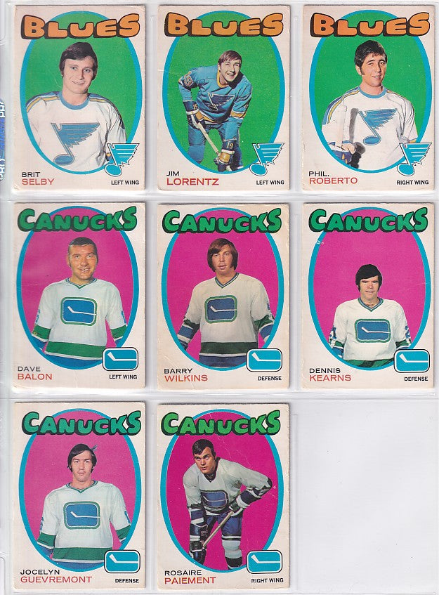 1971-72 O-Pee-Chee Complete Set + Booklets
