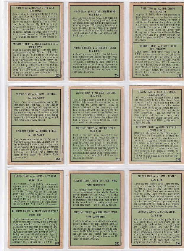 1971-72 O-Pee-Chee Complete Set + Booklets