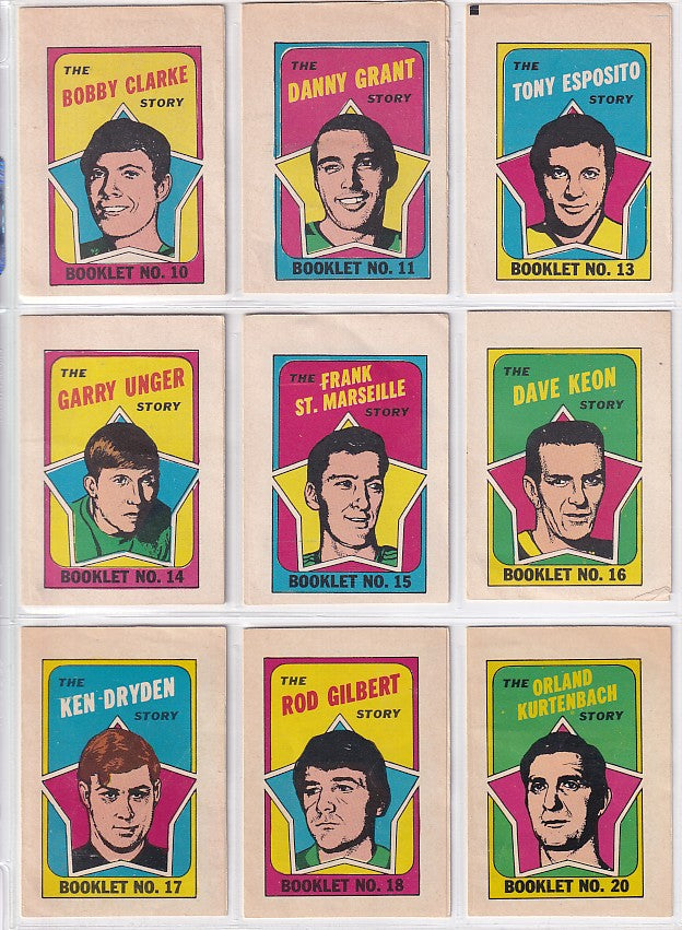 1971-72 O-Pee-Chee Complete Set + Booklets