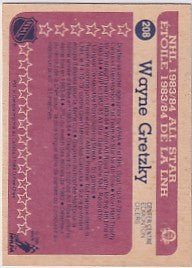 Wayne Gretzky 1984-85 O-Pee-Chee 1st Team All-Star #208