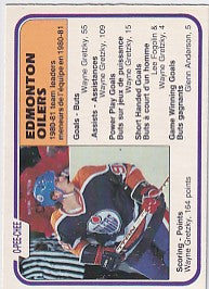 Wayne Gretzky 1981-82 O-Pee-Chee Assist Leader #126