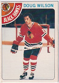 Doug Wilson Rookie RC 1978-79 O-Pee-Chee #168