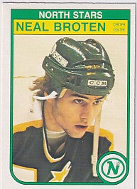 Neal Broten Rookie RC 1982-83 O-Pee-Chee #164