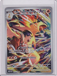 Ethan's Typhlosion Destined Rivals (#2) Illustration Rare  190/182