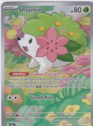Shaymin Destined Rivals  Illustration Rare  185/182