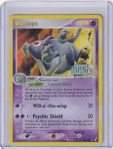 Dusclops 17/100 EX Crystal Guardians Stamped