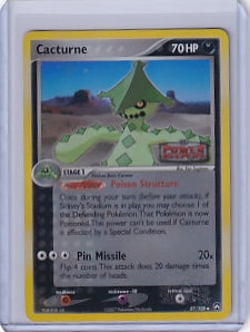 Cacturne 27/108 EX Power Keepers Stamped (LP)