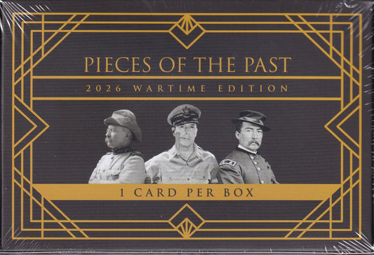 2026 Pieces of the Past WAR TIME Edition Box - 1 Card per Box