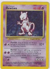Mewtwo (HP) Base Set Holo Rare 10