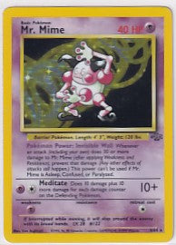 Mr. Mime (LP) Jungle Holo Rare 6