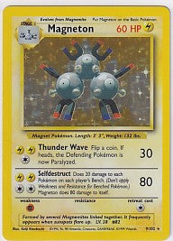Magneton Base Set (Unlimited) Holo Rare 9