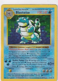Blastoise (HP) Base Set (Shadowless) Holo Rare 2