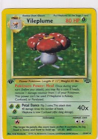 Vileplume (LP) Jungle Holo Rare 15