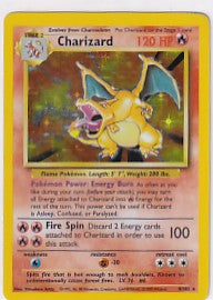 Charizard (MP) Base Set (Unlimited) Holo Rare 4