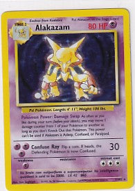 Alakazam (LP) Base Set (Unlimited) Holo Rare 1