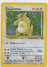 Kangaskhan (HP) Jungle Holo Rare 5