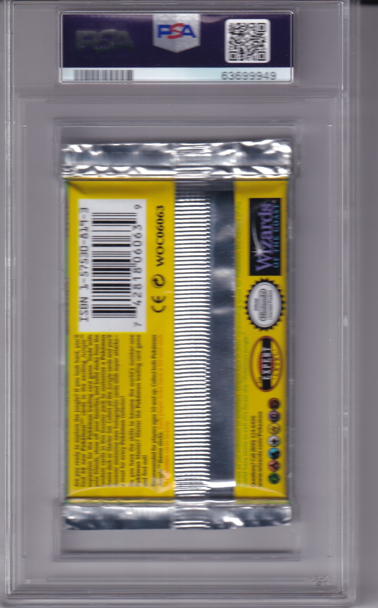 Pokémon 1999 Foil 1st Edition Booster Pack - PSA 10 - SCYTHER WOTC