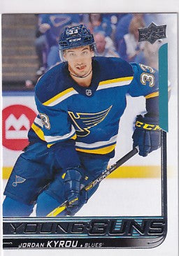 2018-19 Upper Deck Series One Jordan Kyrou Young Guns #241