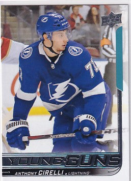 2018-19 Upper Deck Series One Anthony Cirelli Young Guns #219