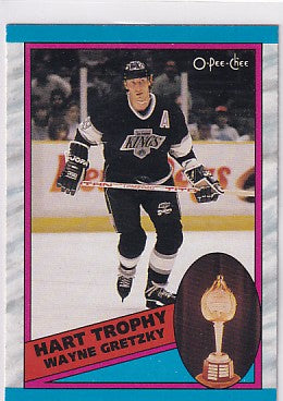 1989-90 O-Pee-Chee Wayne Gretzky Hart Trophy #320