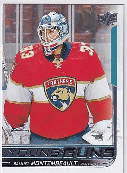 2018-19 Upper Deck Series One Samuel Montembeault Young Guns #242