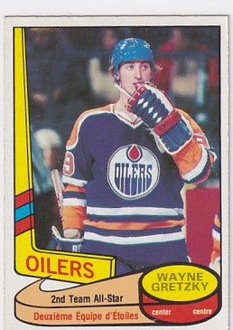 1980-81 O-Pee-Chee Wayne Gretzky 2nd Team All-Star #87