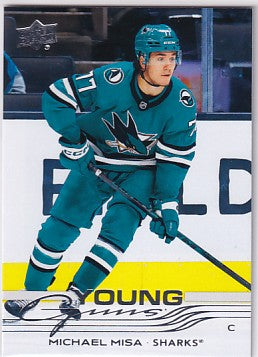2025-26 Upper Deck Series Two Michael Misa Young Guns #487