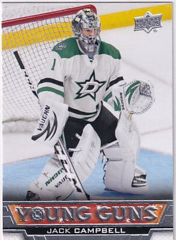2013-14 Upper Deck Series Two Jack Campbell Young Guns #473