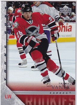 2005-06 Upper Deck Series Two Thomas Vanek Young Guns #457