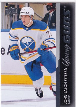 2021-22 Upper Deck Extended John-Jason Peterka Young Guns #711