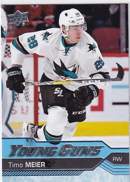 2016-17 Upper Deck Series Two Timo Meier Young Guns #479