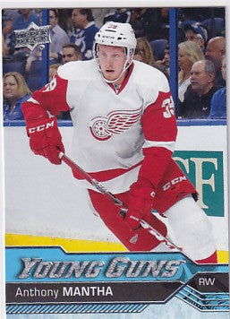 2016-17 Upper Deck Series One Anthony Mantha Young Guns #213