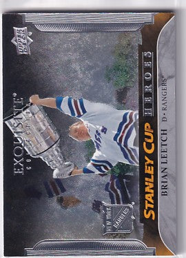 2025-26 Black Diamond Hockey Brian Leetch Exquisite Collection Stanley Cup Heroes ESC-BL