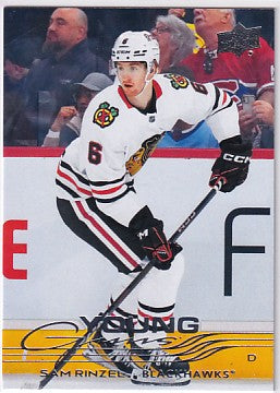 2025-26 Upper Deck Series One Sam Rinzel Young Guns #248