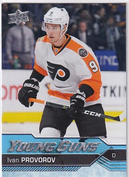 2016-17 Upper Deck Series One Ivan Provorov Young Guns #214