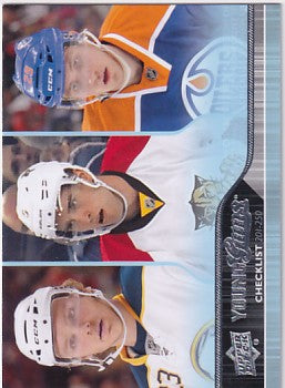 2014-15 Upper Deck Series One Young Guns Checklist #250