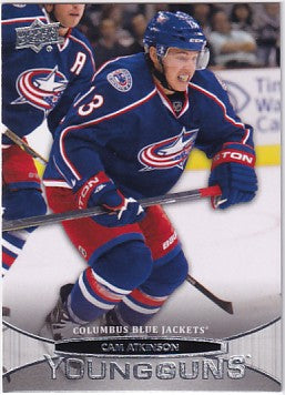 2011-12 Upper Deck Series One Cam Atkinson Young Guns #212