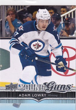 2014-15 Upper Deck Series One Adam Lowry Young Guns #249