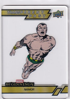 2022-23 Marvel Beginnings VOL. 2 Series 1 Namor Transparent Past TP-8
