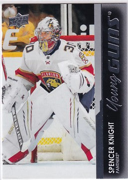 2021-22 Upper Deck Series One Spencer Knight Young Guns #223