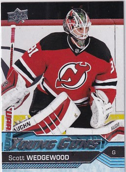 2016-17 Upper Deck Series Two Scott Wedgewood Young Guns #492